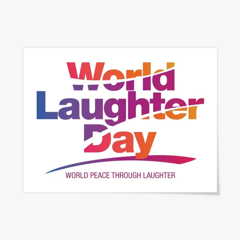 World Laughter Day - White